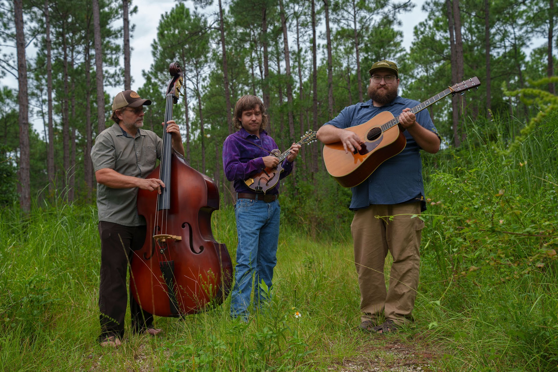 RPM playing instruments in the clearing